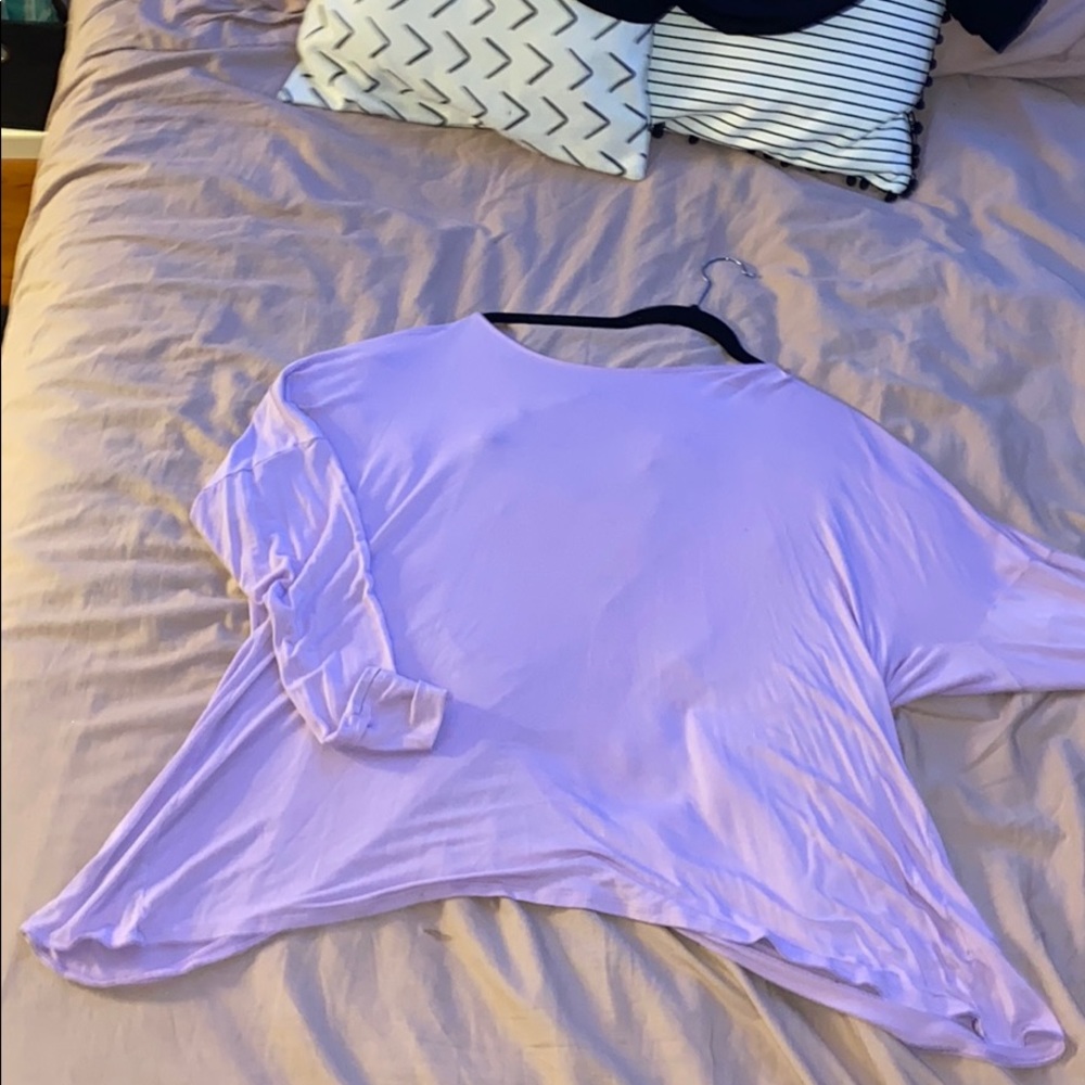 Purple Athletic Top